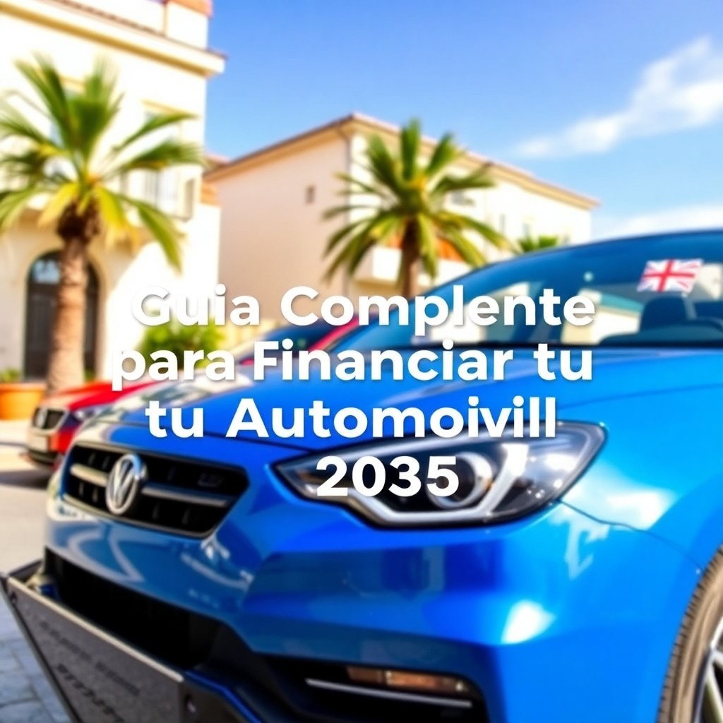 Guía completa para financiar tu automóvil en 2025