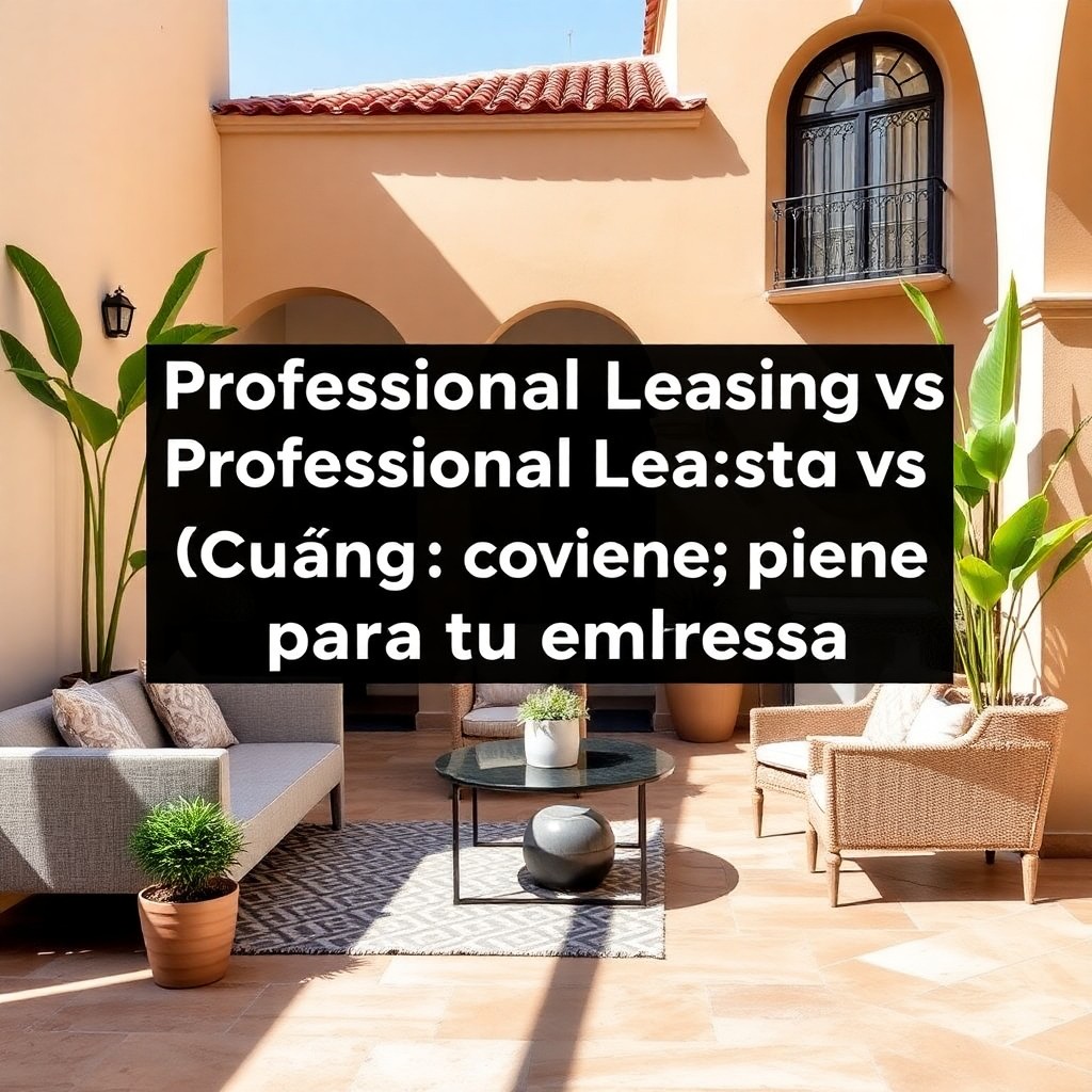 Leasing vs Renting: ¿Cuál conviene más para tu empresa?